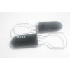 CHATEAU Black Security Meter Seal Water Electric Clasp Plastic Padlock