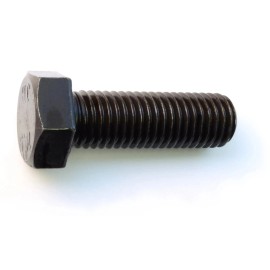 Unbranded 18mm-2.5 x 55mm Plain Class 10.9 Steel Coarse Thread Hex Cap Screws (2 pcs.)