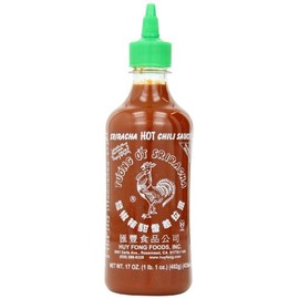 Huy Fong Sriracha Chili Sauce, 17-Ounce Bottles (Pack of 12)