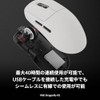 ATK VXE Dragonfly R1 White Wireless Gaming Mouse, Lightweight, 1.8