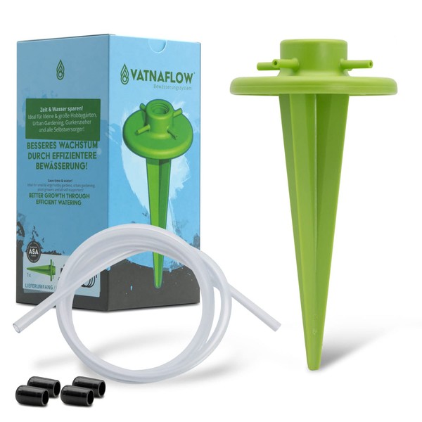 Vatnaflow - Irrigation System with 4 Outlets - Watering Set
