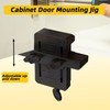 Cabinet Door Installation Positioner, Adjustable Cabinet Hardware Jig, Versatile Hardware
