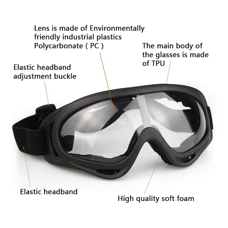 AOUTACC Airsoft Protective Gear Set, Half Face Mesh Masks with
