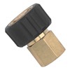 Pressure Washer Adapter Brass Rubber Anti Corrosion G1/4in to M22