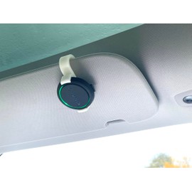 Sun Visor Holder for Ooono Co-Driver No2, Mount/Clip for Sun Visor (for OOONO NO2, White)