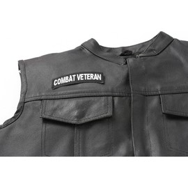 Combat Veteran Patch, Military Vet Patches (P3365)