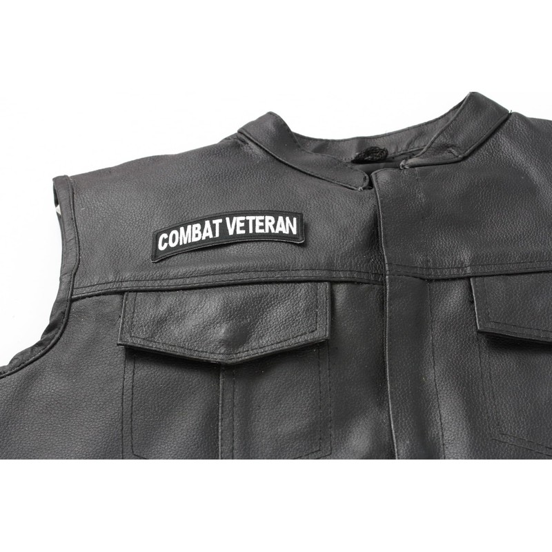 Combat Veteran Patch, Military Vet Patches (P3365)
