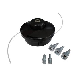 Universal 2 Line Bump Feed Head And Adaptor Bolts Strimmer