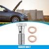 X AUTOHAUX Thread Turbo Brake Pipe Banjo Bolts Single 31