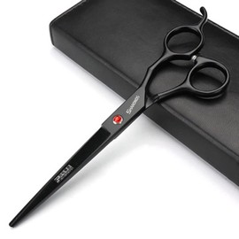 7-inch Professional Barber Scissors Set Salon Professional Barber Scissors and Sparse Barber Scissors(7-inch Cutting Scissors-A)