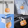Cute Little Bear Lock with Keys, Mini Padlock for Gym