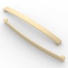 FURNIWARE 5 Pack Cabinet Handles, Hardware Drawer Pulls, Aluminum Kitchen
