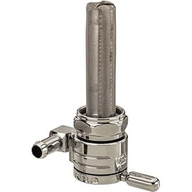 Golan Products 76-312F-CS 22mm Petcock FWD Chrome (5/16 Hose), 1 Pack