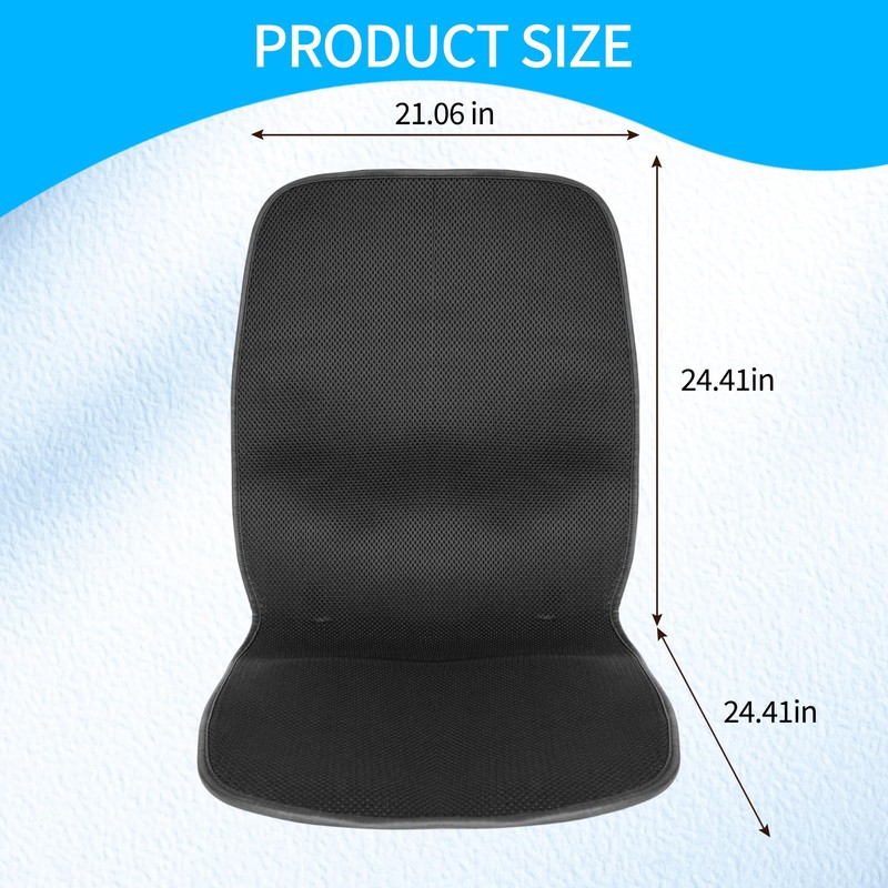 KINGLETING Cool Seat Cushion, Breathable Car Seat Cushion Universal Fit