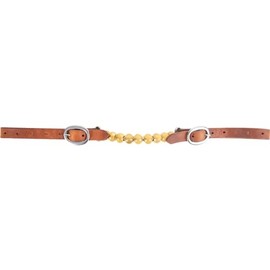 Martin Saddlery Brass Ball Curb Strap