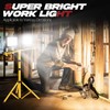 22000 Lumen Work Lights with Stand, 2 Adjustable Head LED