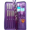 MAYMII 104 Pcs Knitting Kit Stainless Steel Knit Needles Straight+Circular