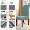 H.VERSAILTEX Stretch Dining Chair Covers Set of 2 Chair Covers