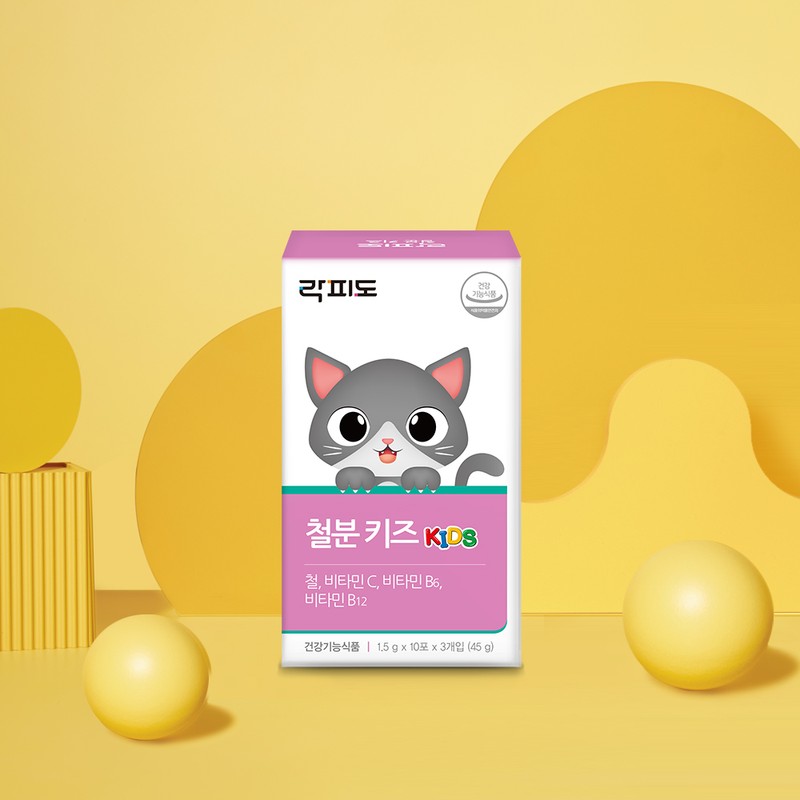 Rockfido Iron Kids 30 sachets, 3 packs / 락피도 철분