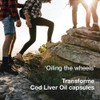 Transforme Cod Liver Oil Capsules 1000mg 365 High Strength Omega