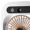 Desktop Misting Fan 3 Wind Speeds Cooling Fan Turbine Blades