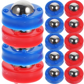 TOYANDONA Mini Rondelle Set Di Pale 16 Pezzi Rotoli Di Set Di Tavolette Mini Rondelle Di Ricambio Set Di Pale Per Set Di Curling Da Tavolo Accessori Da Tavolo
