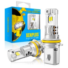 XENPLUS 120W 24000LM E150-E350 𝐃𝐞𝐝𝐢𝐜𝐚𝐭𝐞𝐝 𝐁𝐮𝐥𝐛𝐬 Fit for FORD E150-E350 1990-2004 2005 2006 2007 𝐋𝐨/𝐇𝐢(No fog),800% Brighter,6500K Cool White,Canbus ready,Plug and Play,No Errors.2Pcs