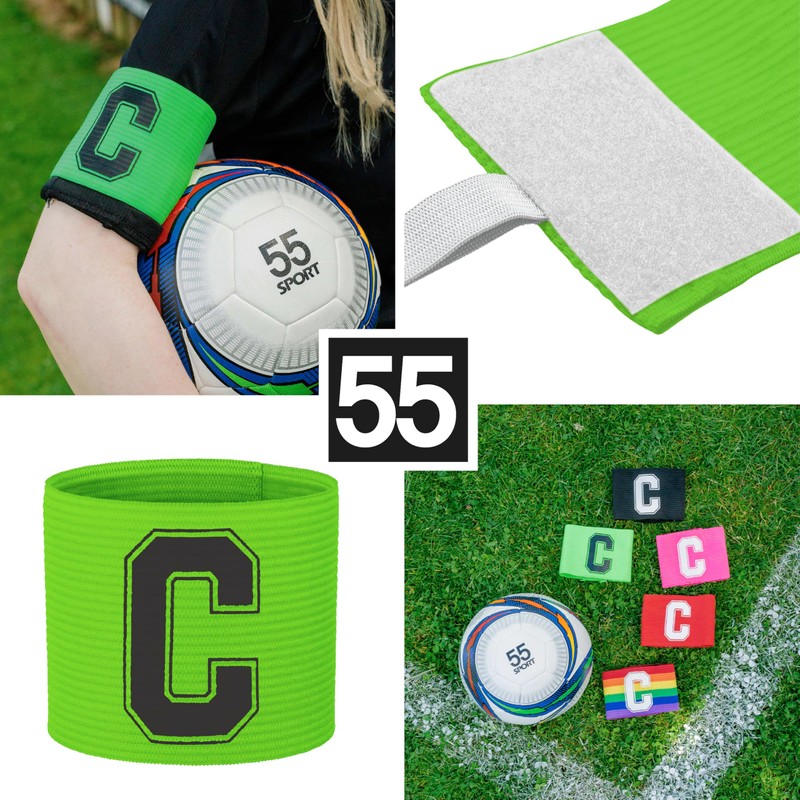 55 Sport Football Adult & Junior Captain's Armband - Junior