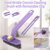 Pack of 2 360 Degree Rotatable Joint Cleaning Brush, Multifunctional