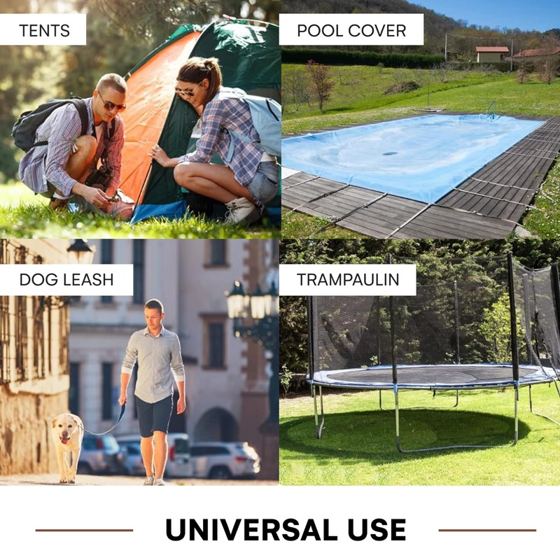 Wood Grip Swimming Pool Stainless Steel Spring Covers with Stopper