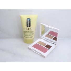 CLINIQUE MOISTURIZING LOTION+ 1 OZ AND ALL ABOUT SHADOW DUO 01 / 08 NWOB 2PCS