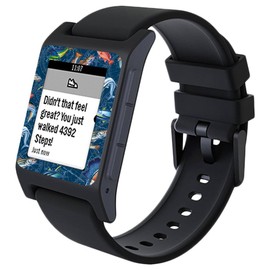 MightySkins Skin Compatible with Pebble 2 SE Smart Watch - Saltwater Compass | Protective, Durable, and Unique Vinyl Decal wrap Cover | Easy to Apply, Remove, and Change Styles | Made in The USA
