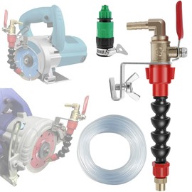 Dust Remover Water Sprayer for Cutting Machine, Misting System Dust Remover Water Sprayer Nozzle for Angle Grinder Machine, Misting Dust-Proof Tool Cutting Machine for Marble Brick Tile with Pipe