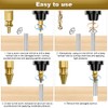 9 PCS Damaged Screw Extractor Set, Screw Grab Screw Removal