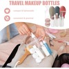 GALPADA Kit para Viaje Botellas de Maquillaje Recargables, Diseño Moderno