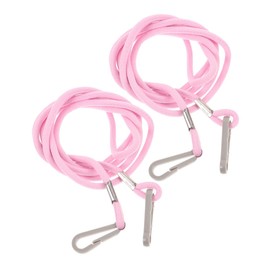 Kisangel 2pcs Elastic Mitten Clips Glove Clips for Toddlers Kids Gloves Suspender Clip Elastic Glove Holder Clip Children Mitten Holder String Attachment Straps Connector Pink