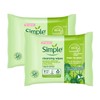 Simple Kind to Skin Cleansing Facial Wipes (25 packs) /