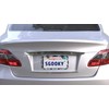 2Pcs Sgooky 3D Curly Wave Pattern License Plate Holder Chrome