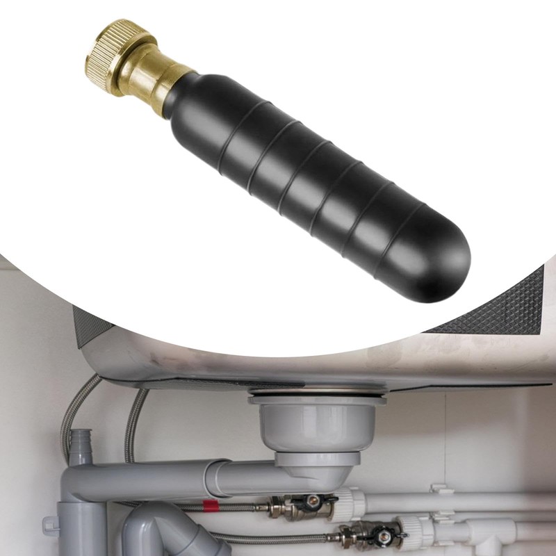 Oshhni Drain Bladder Rubber Unclog Main Sewer Line Black Drain