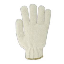 Magid Glove & Safety T1993-J Magid Knit Master T1993J Standard Weight Machine Knit Gloves, Men's (Fits), Natural, Jumbo (Fits XL) (Pack of 12)