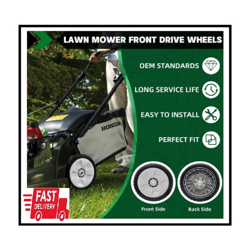 CheeMuii Honda Lawn Mower Drive Wheels Kit Rear Replacement 2