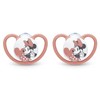 NUK Space Chupetes de ortodoncia (Minnie, 0-6 meses)