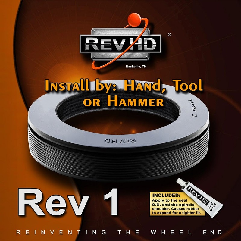 R1-T04 Rev 1 Trailer Seal for Straight Spindle (Fits: 373-0123,