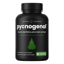 Nutrachamps Suplemento Picnogenol Para Circulación 60 Caps