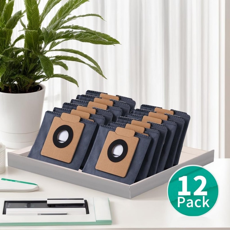 12 Pack Dust Bags for Eufy Clean X8 Pro /
