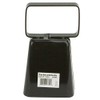 Neogen 7605 w/Handle Metal Cow Bell, Black