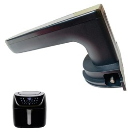 CyHiThai Air Fryer Handle Replacement Parts for Power XL Vortex Pro Air Fryer Plus 8QT/4QT/6QT, Premium Air Fryer Handle for Power XL 8QT/6QT/4QT Air Fryer, Ergonomic Design, Dishwasher Safe