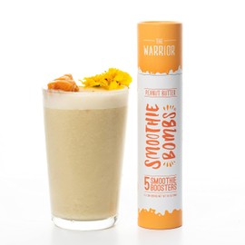 Smoothie Bombs Blender Boosters - Peanut Butter Mix, Smoothie kit, Superfoods, Maca powder, Gluten-Free, Dairy-free, Vegan (5 Bombs Per Tube)