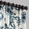 HPD Half Price Drapes PRTW-D40-108 Printed Cotton Twill Curtain (1