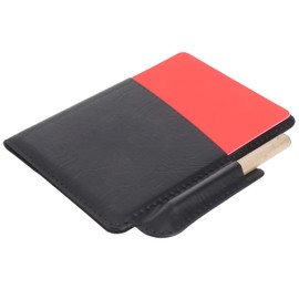 LIOOBO 2 Set Football Soccer Referee Card Sets Warning Referee Red and Yellow Cards Football Soccer Coach Accessories